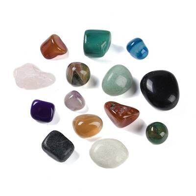 Natural Mixed Stone Nuggets Beads