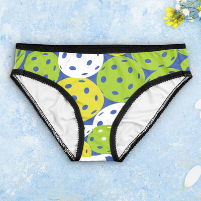 Pickleball Women's Briefs, Custom Underwear