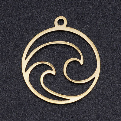 201 Stainless Steel Laser Cut Pendants