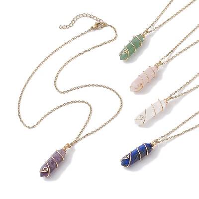 304 Stainless Steel Cable Necklaces