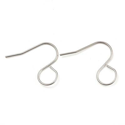 316 Surgical Stainless Steel Earring Hooks