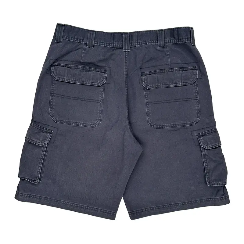 Wrangler Cargo Shorts - 34W 11L Black Cotton | Size: 34″ waist