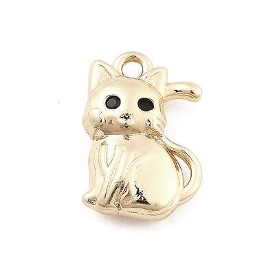 Brass Micro Pave Cubic Zirconia Pendants