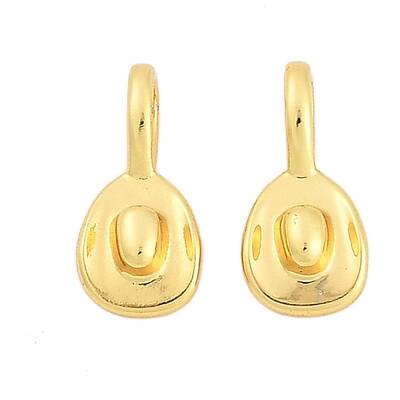 Rack Plating Brass Pendants