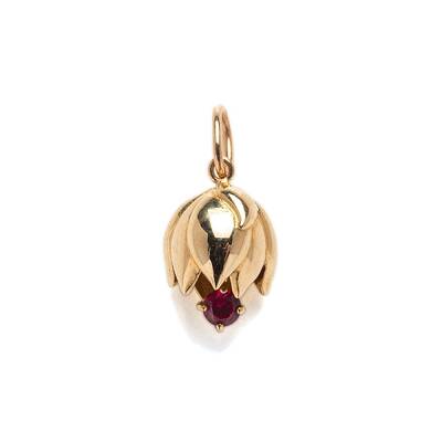 Ion Plating(IP) Brass Micro Pave Cubic Zirconia Pendants