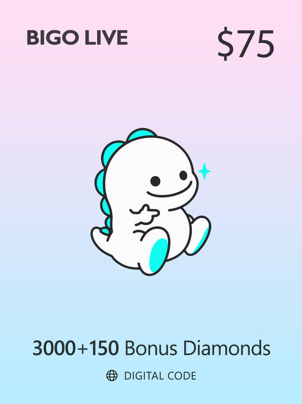 Bigo live 3000 + 150 Bonus Diamonds Global 75 USD | Others