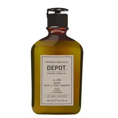 Depot No. 606 2-in-1 Shampoo Mint, Ginger & Cardamom 250 ml
