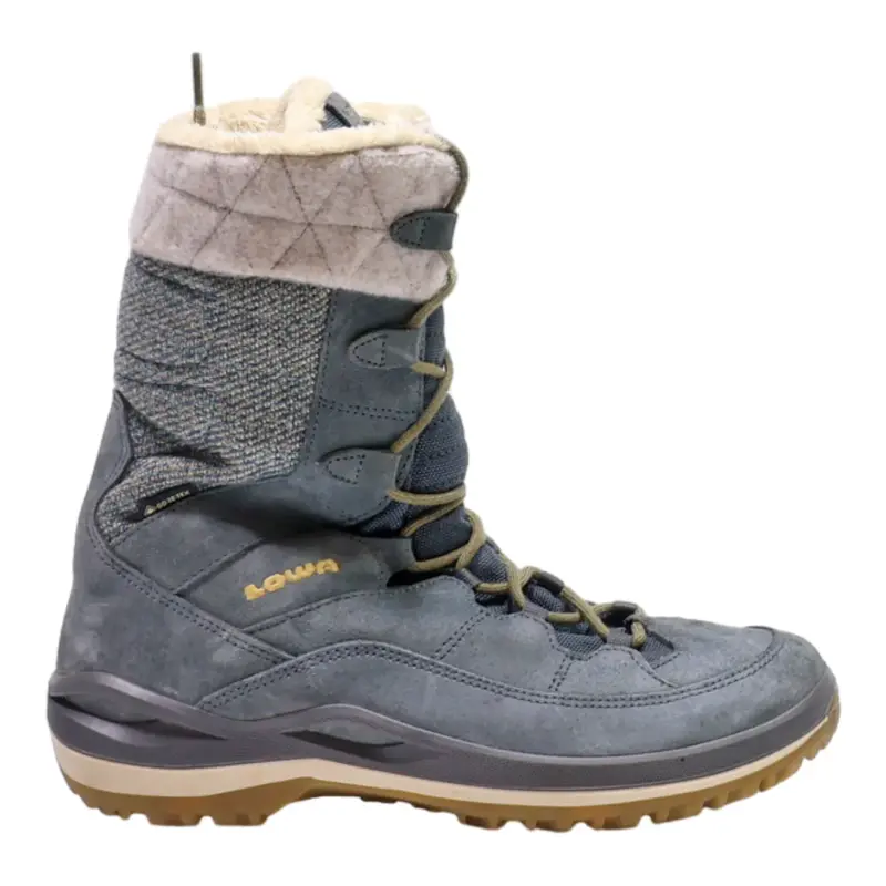 LOWA Snow Boots Grey Synthetic Womens UK 5