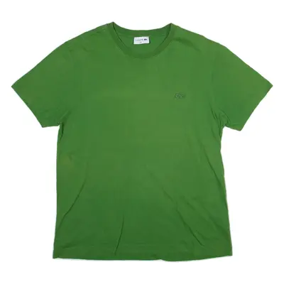 LACOSTE Mens T-Shirt Green XL