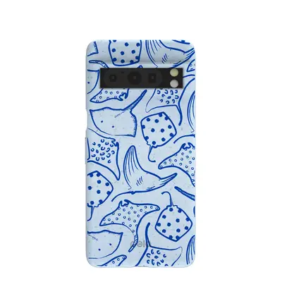Powder Blue Stingray Fever Google Pixel 8 Pro Case