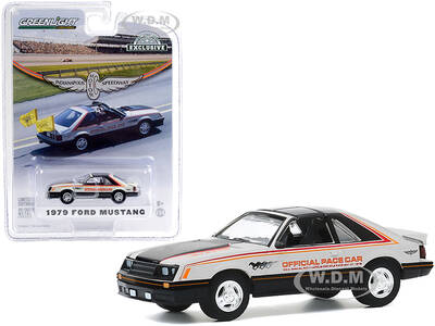 1979 Ford Mustang Official Pace Car 63rd Annual Indianapolis 500 Mile Race Hobby Exclusive 1/64 Diecast Model Car by Greenlig...