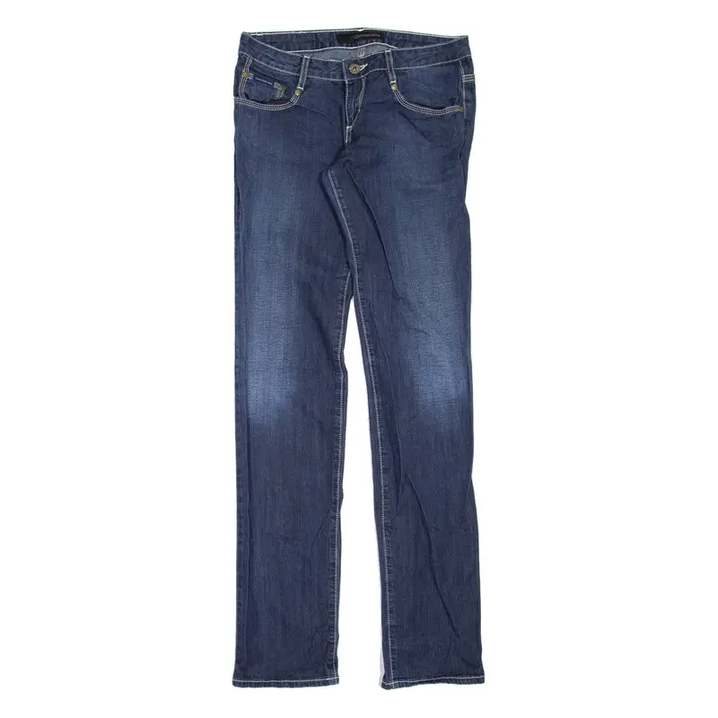 CALVIN KLEIN JEANS Womens Jeans Blue Slim Straight W28 L32