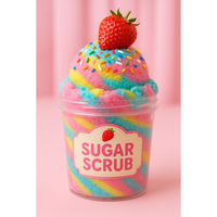 TikTok Live - Scoop'd By You - Hydrating Emulsifying Sugar Scrubs for Dry Sensitive Skin