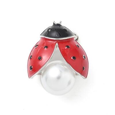 Ladybug Enamel Pins