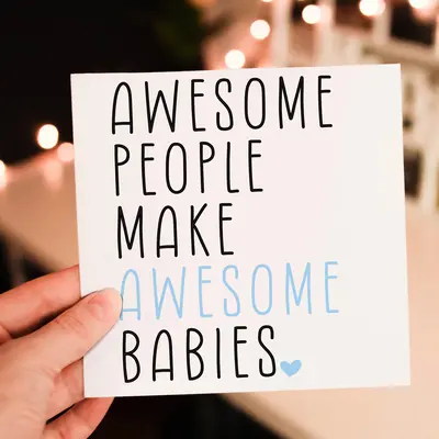 Baby Card for new parents