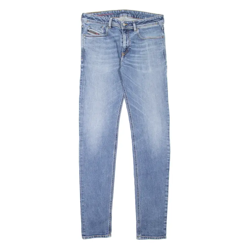 DIESEL Mens Jeans Blue Slim Skinny Stone Wash W32 L34