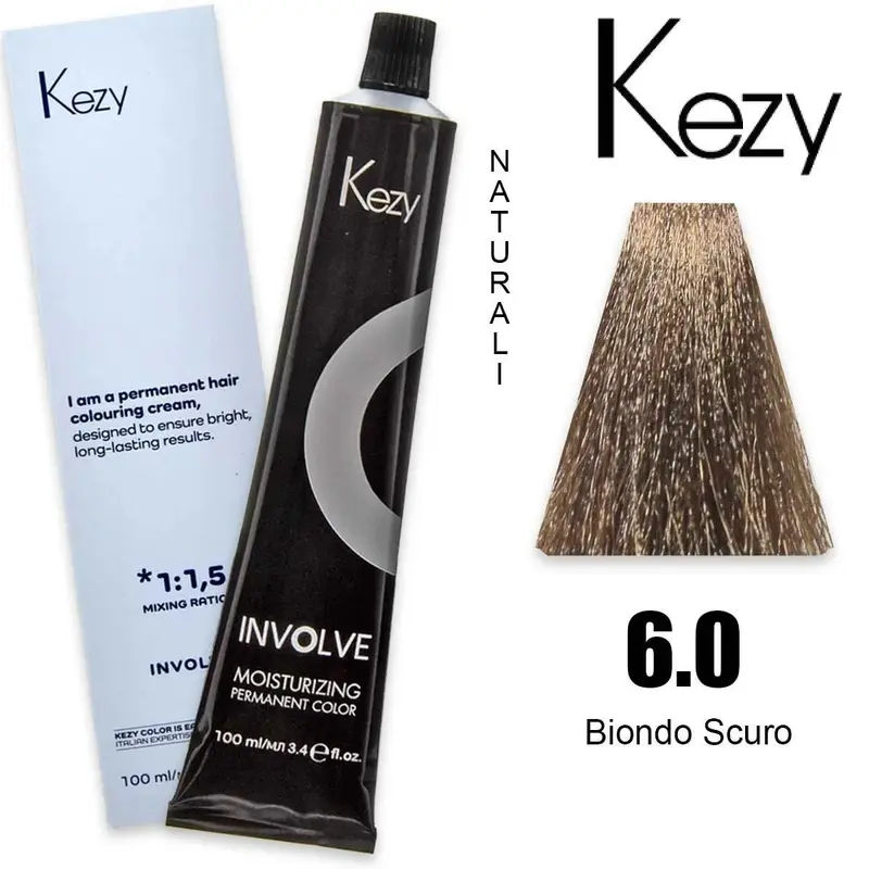 Kezy involve color 100 ml dark blonde 6.0