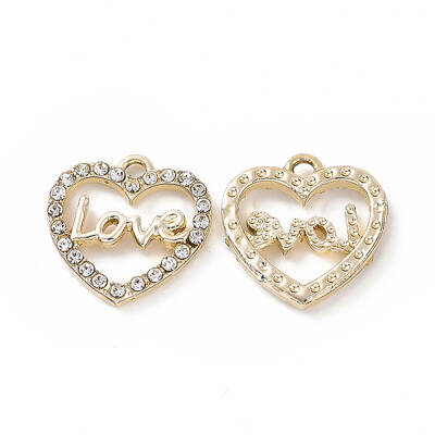 Alloy Crystal Rhinestone Pendants