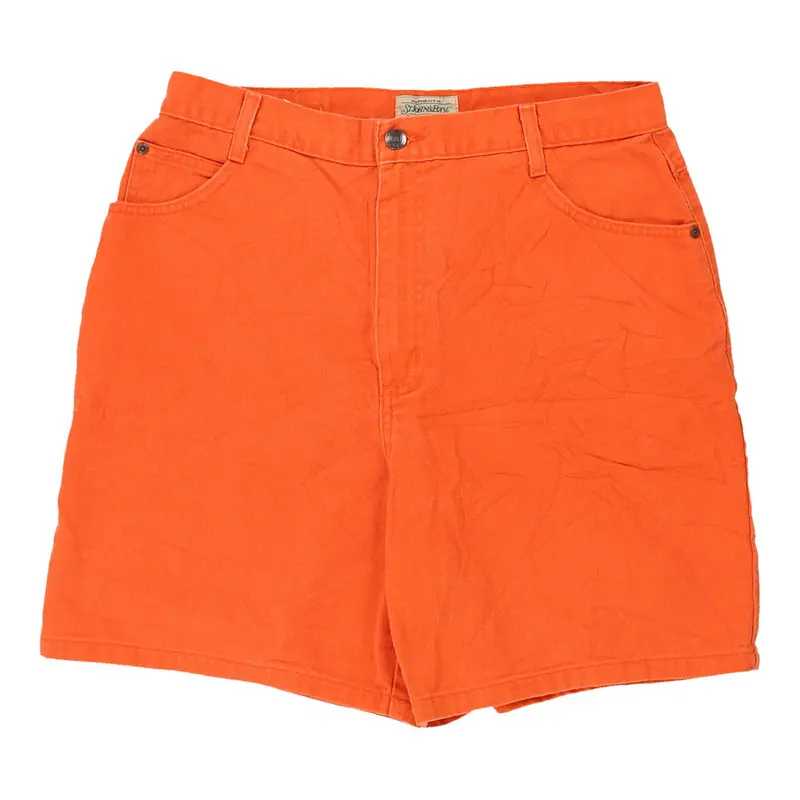 Vintage St. Johns Bay Shorts - 31W UK 14 Orange Cotton