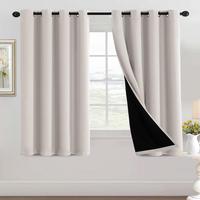 H.VERSAILTEX 100% Blackout Curtains 1 Panel for Bedroom Thermal Insulated Full Blackout Curtains for Living Room Energy Effic...