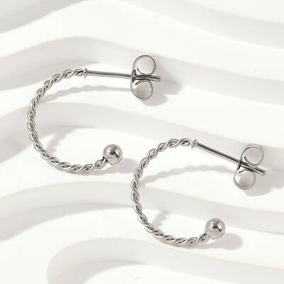 201 Stainless Steel Stud Earring