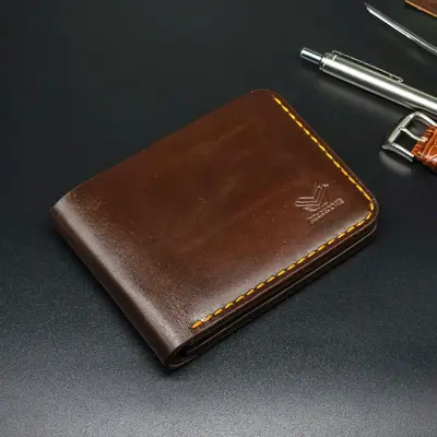 Bellicose Leather Bifold Wallet for Men - Handmade Full Grain Leather, Classic Style, Premium Quality, Built to Last Lifetime...