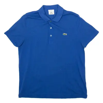 IZOD LACOSTE Mens Polo Shirt Blue M