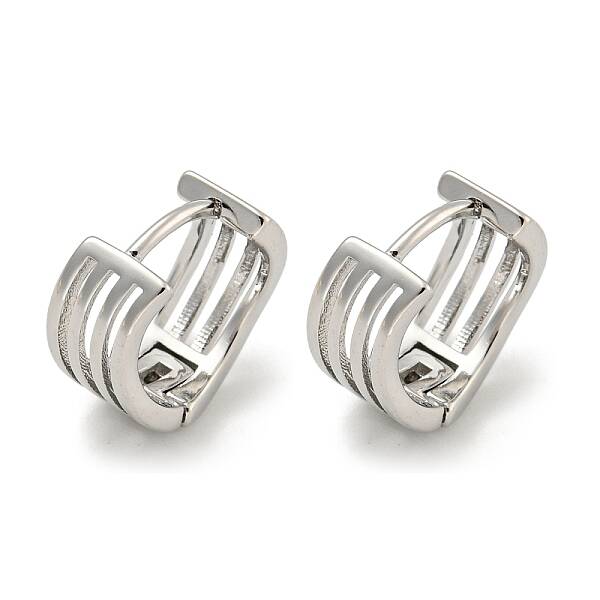 Brass Hoop Earrings