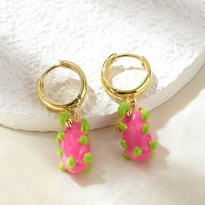 Brass Hoop Earrings