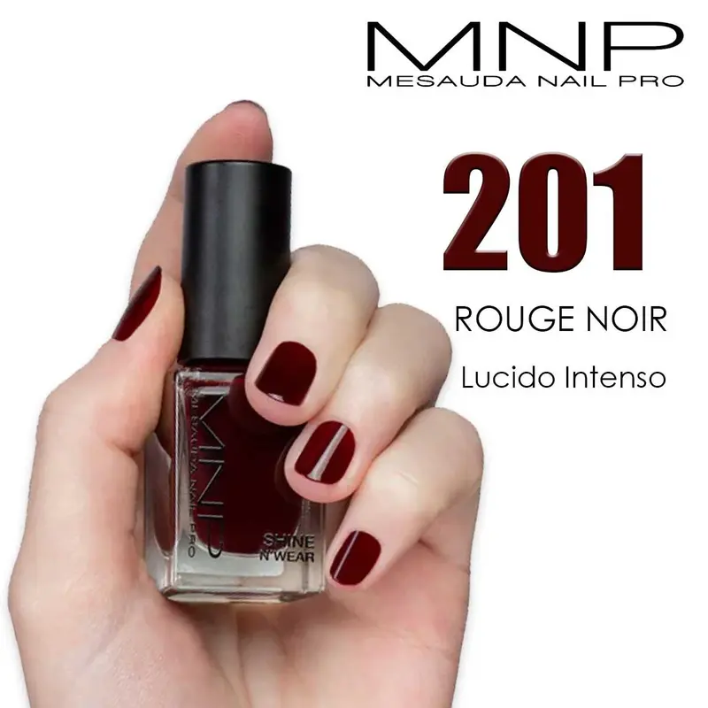 Mnp 10 Ml Shine N'Wear - 201 - Rouge Noir