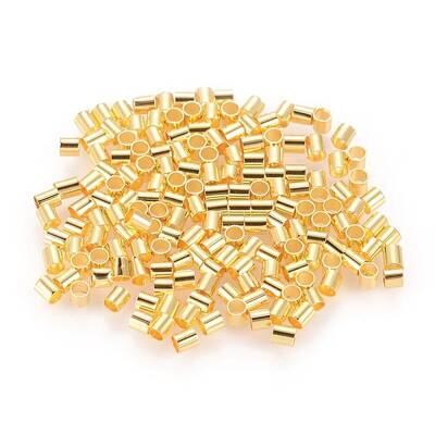 Cadmium Free & Nickel Free & Lead Free Brass Crimp Beads
