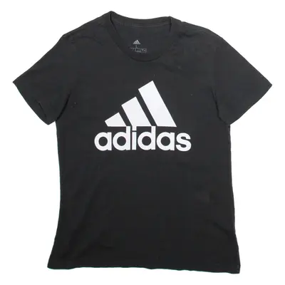 ADIDAS Womens T-Shirt Black L