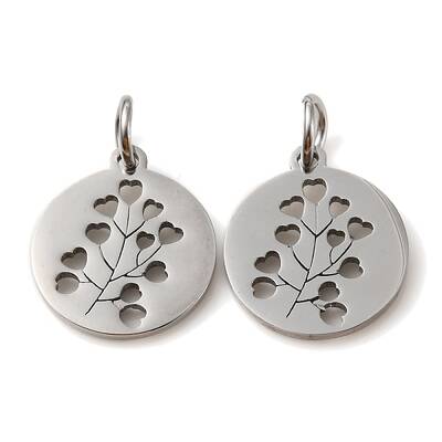 Non-Tarnish 304 Stainless Steel Charms