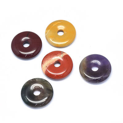 Natural Mixed Stone Pendants