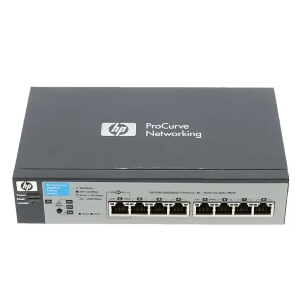 HP J9449A#ABA | OfficeConnect 1810 Series V1810-8G 8 x 10/100/1000Base-T RJ-45 Layer 2 Managed Gigabit Ethernet Network Switc...