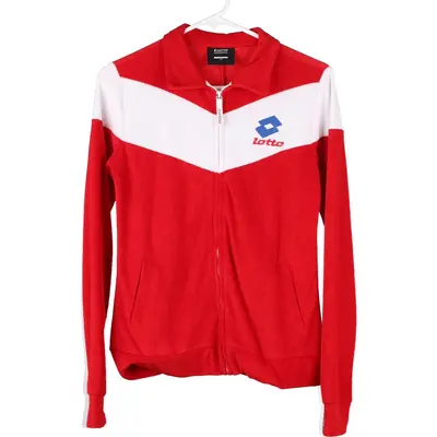 Lotto Track Jacket - XS Red Polyester