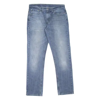 LEVI'S 511 Jeans Mens Blue Slim Straight Stone Wash W32 L32