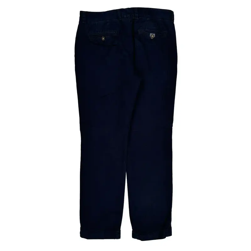 Tommy Hilfiger Chinos - 33W 30L Navy Cotton Blend