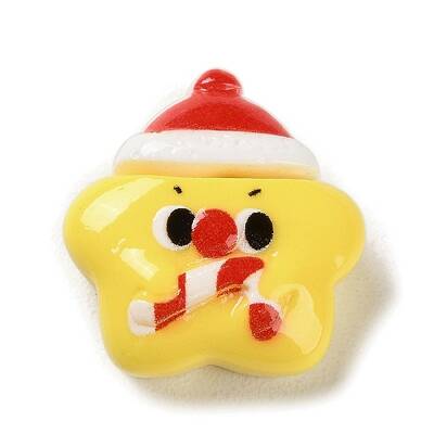 Christmas Theme Opaque Resin Decoden Cabochons