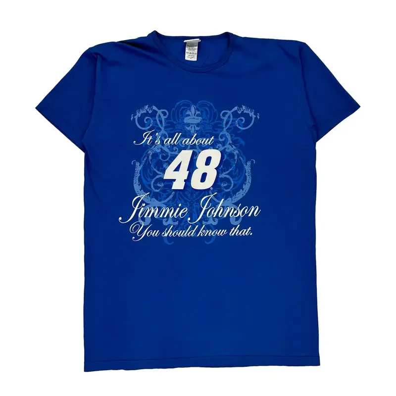 Jimmie Johnson Chase Authentics Nascar T-Shirt - XL Blue Cotton