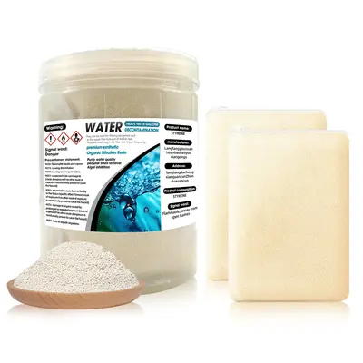 Aquarium Filter Media, Organic Filtration Resin, for Freshwater and Saltwater Fish Tank, Removal Driftwood Tannins yellow wat...