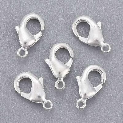 Brass Lobster Claw Clasps