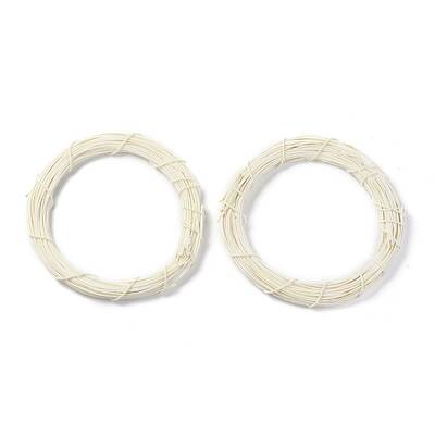 Circle Shape Rattan Vine Branch Wreath Hoop