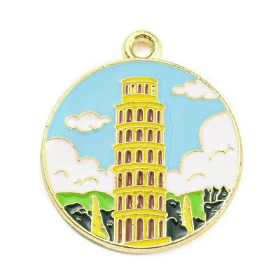 Alloy Enamel Pendants