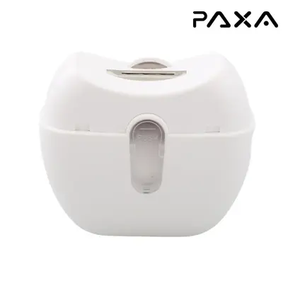 PAXA Electric Nail Clippers with LED Light Quiet & Safety Design Automatic Nail Trimmer Rechargeable with Storage for Home & ...