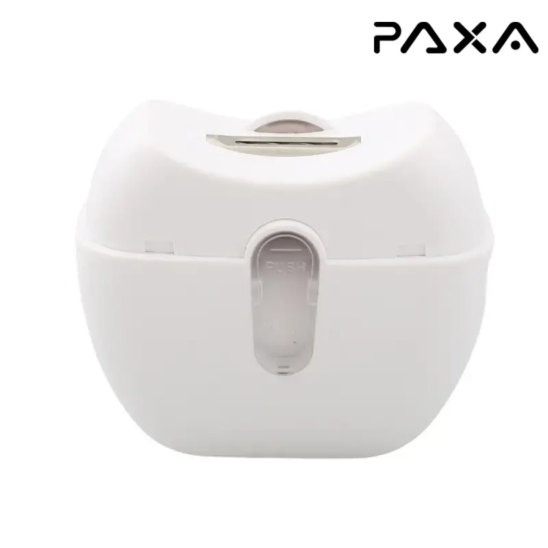 PAXA Electric Nail Clippers with LED Light Quiet & Safety Design Automatic Nail Trimmer Rechargeable with Storage for Home & ...