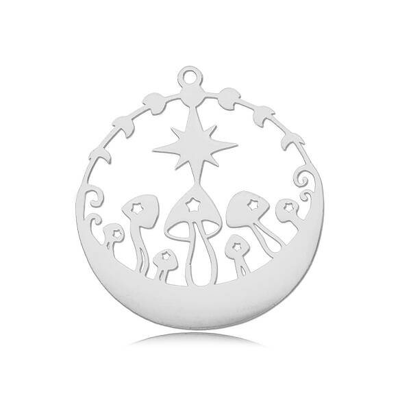 Non-Tarnish Autumn Theme 201 Stainless Steel Pendants