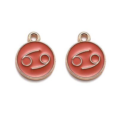 Alloy Enamel Pendants