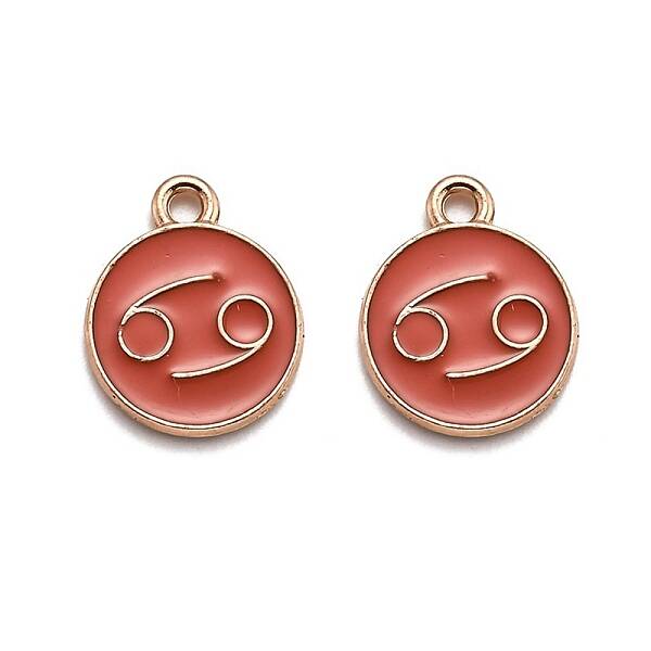 Alloy Enamel Pendants