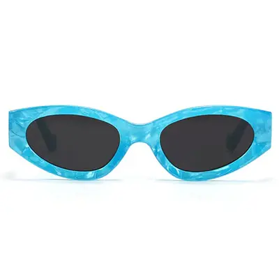 Kat x Money Moves - Blue Prescription | Color: Turquoise - Black | Size: OS